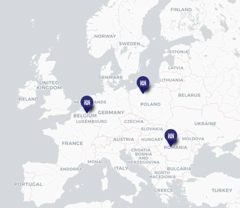 Clients – usines à tuiles en Europe